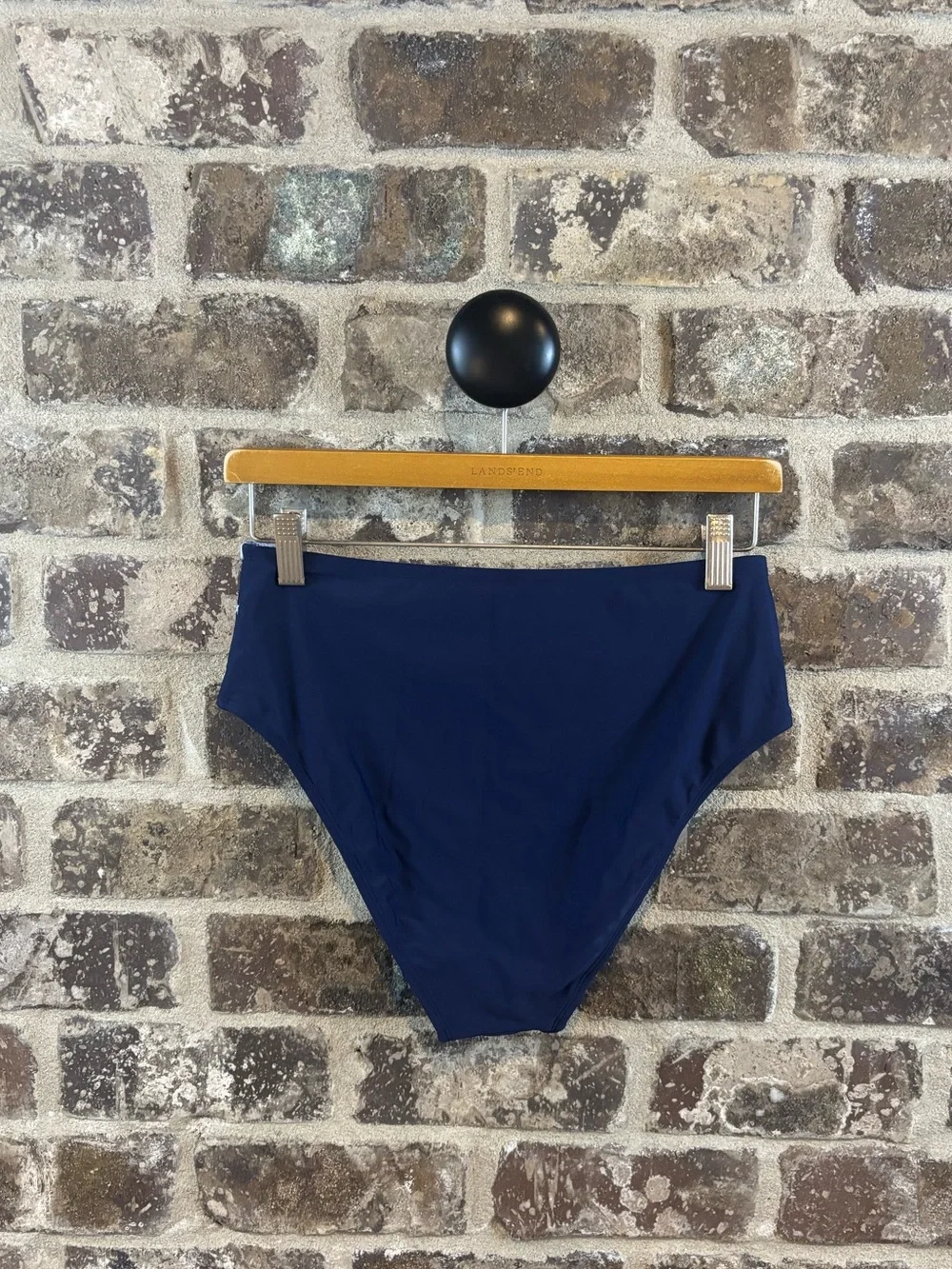 Cupshe Women’s Navy Blue Embroidered Two-Piece Swim Set Size M